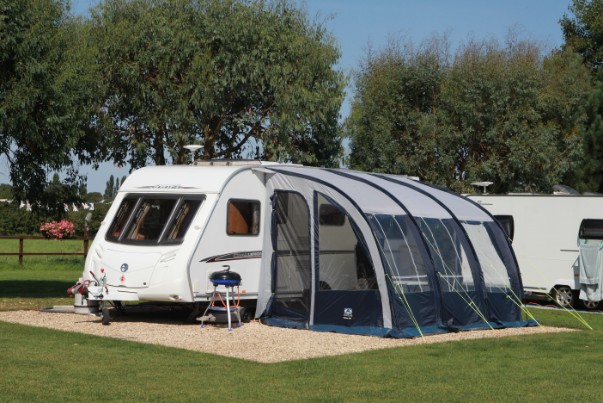 caravan awning cleaning