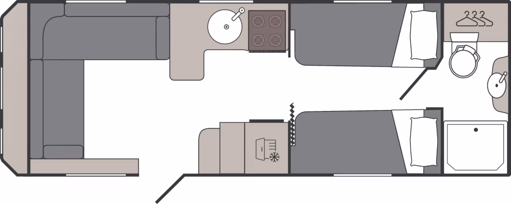 Coachman Lusso III 2026 layout